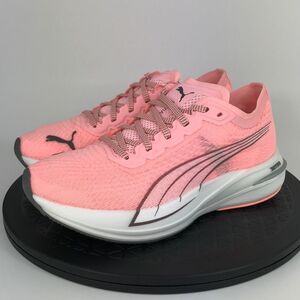 Puma Deviate Nitro Pink/White Athletic Running Shoes Women’s Size 6.5